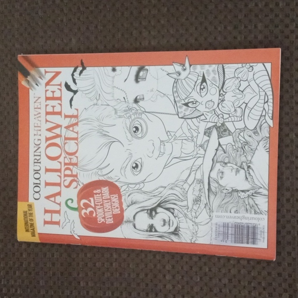 Colouring  Heaven Halloween Special Adult  Coloring  Book 2023